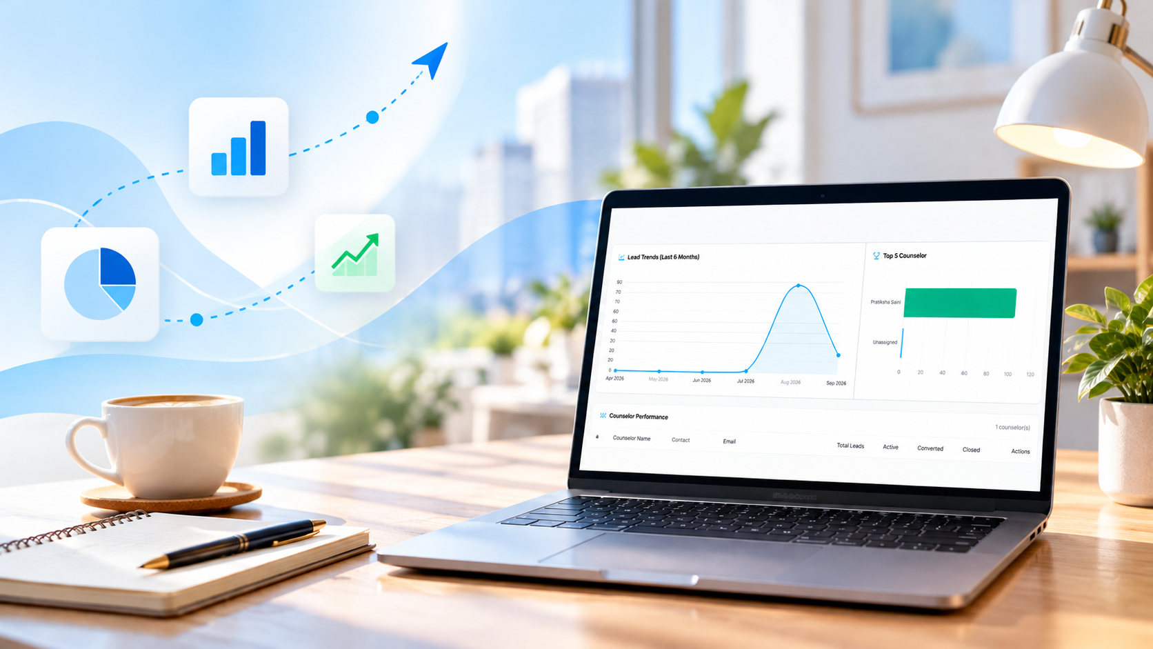CRM sales performance analytics preview